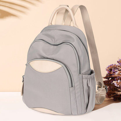 Waterproof Backpack Leisure Traveling Bags Small 1PC Leather Makeup Purse Oxford