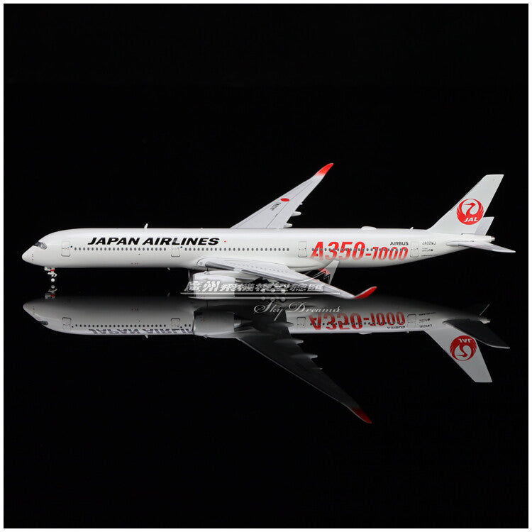 1:400 JC Wings JAPAN AIRLINES AIRBUS A350-1000 Passenger Airplane Diecast Model