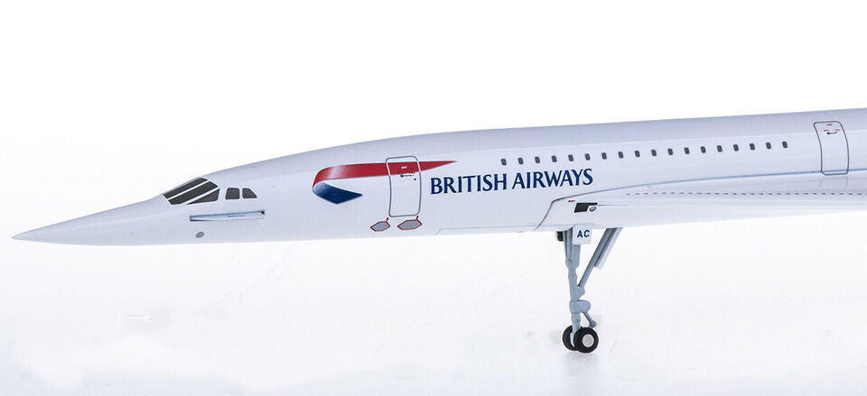 1:200 31CM Hogan BRITISH AIRWAYS Concorde Passenger Aircraft Diecast Plane Model