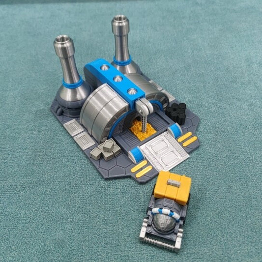Red alert! Allied Ore Refinery Plant Model