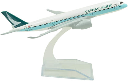 1:400 16cm Airbus A350 Cathay Pacific Airways Metal Airplane Model Plane Toy