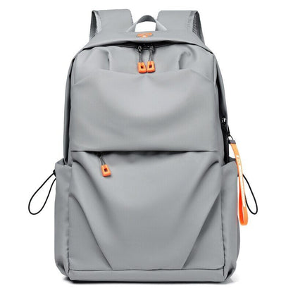 Men's Backpack Bag Travel Outdoor Sports Back Pack Youth School Bags Black