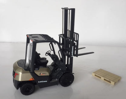 1:25 LIUGONG CLG2030H C30 Forklift Lift Truck Construction Vehicle Diecast Model