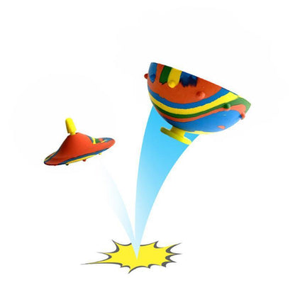 2pcs Hip Hop Jump Camouflage Bounce Bowl Toy Treat Kids Birthday Party Favor Bab