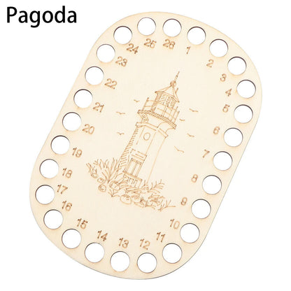 Embroidery Floss Organizers Wood Cross Stitch Needle Thread Storage Holder Tools