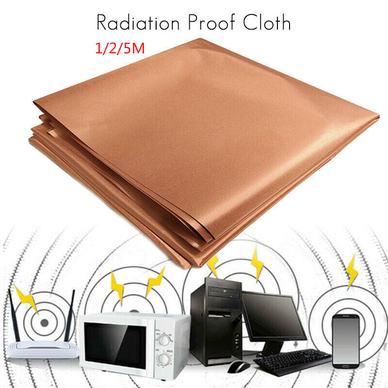 EMF Protection Pure Copper Fabric-Blocking RFID Radiation Singal Wifi EMI EMP RF