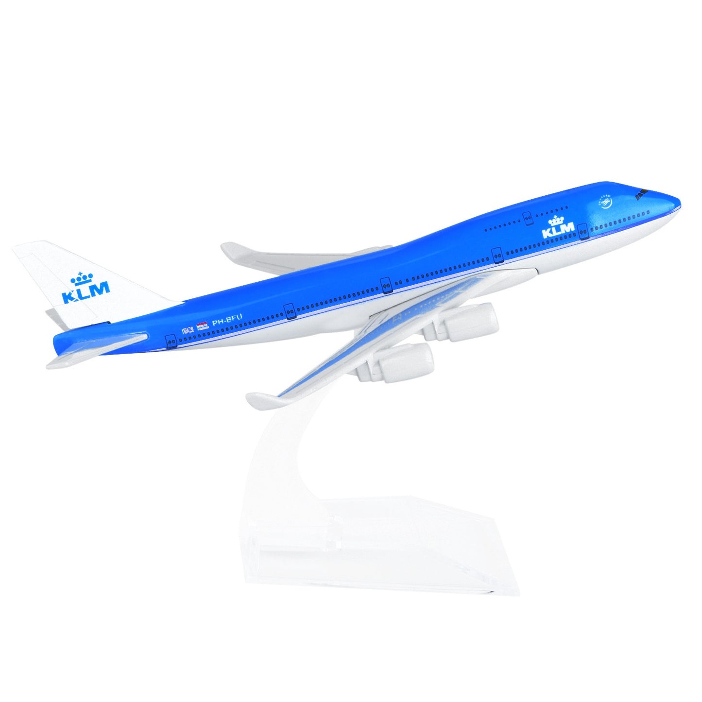 1/400 16cm Dutch Airlines KLM B747 Airplane Model Alloy Diecast Plane Collection