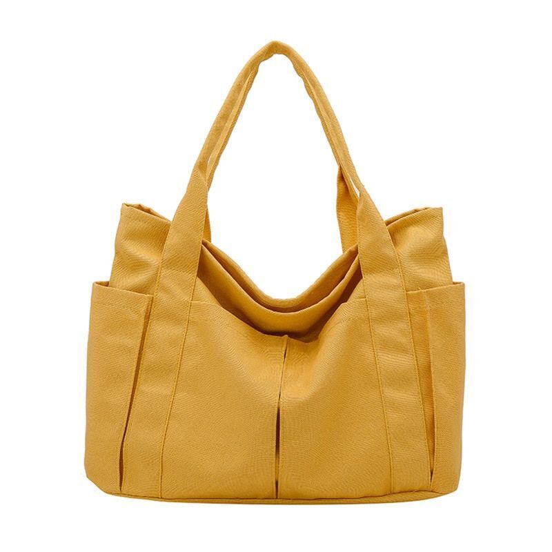 Tote Bag Large Capacity Handbag Canvas Shopper Purse Shoulder Bag 51x36x15.5 CM