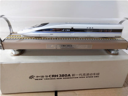 1:87 HEXIE CRH380A NEW GENERATION HIGH SPEED EMU Passenger Car Diecast Model