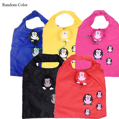 Cute Travel Foldable Handbag Grocery Tote Storage Reusable Animal Shopping Bags*