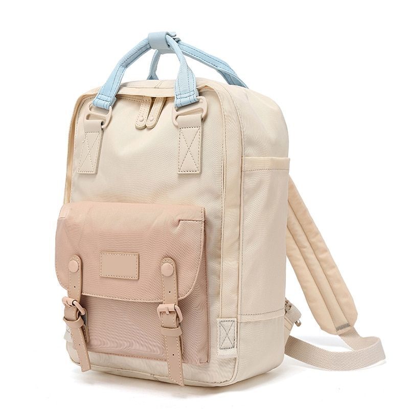 Backpack 14Inch Laptop Waterproof School Bags Traveling 38*28*13 CM Polyester