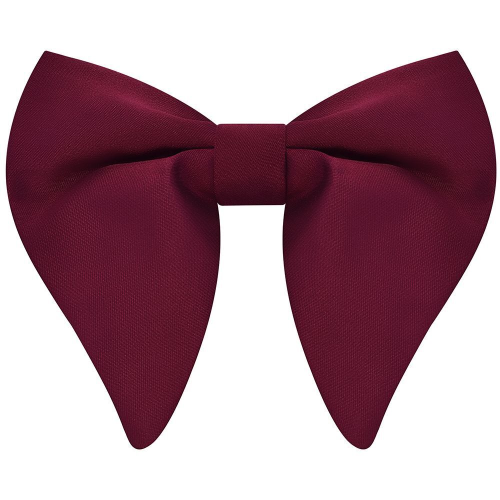 Men Bow Tie Silk Polyester Classic For Party Wedding Big Bowknot Casual Neckties
