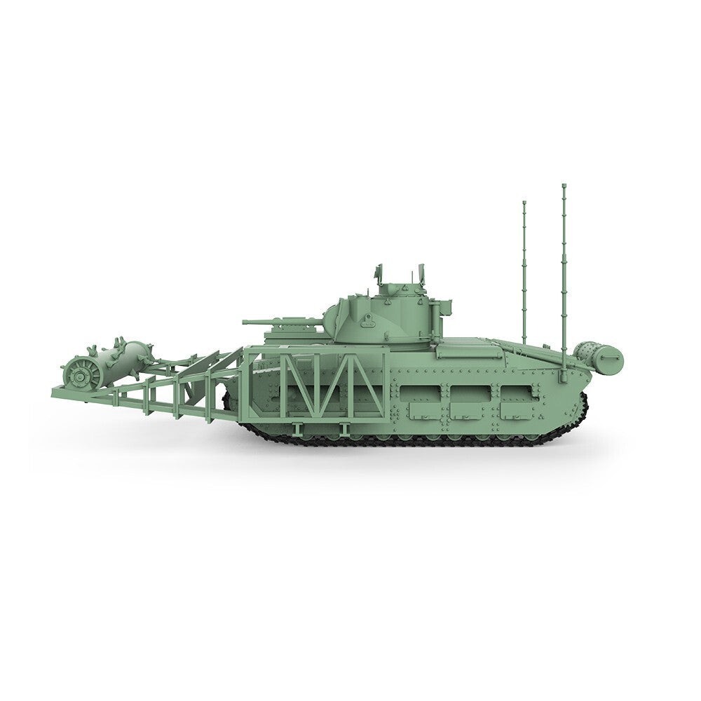 SSMODEL SS144574 1/144 Military Model Kit British Matilda With Paravane