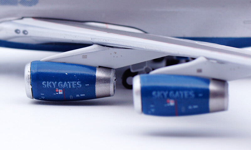 1:400 JC Wings SKY GATES BOEING 747-400F Airplane Diecast Plane Aircraft Model
