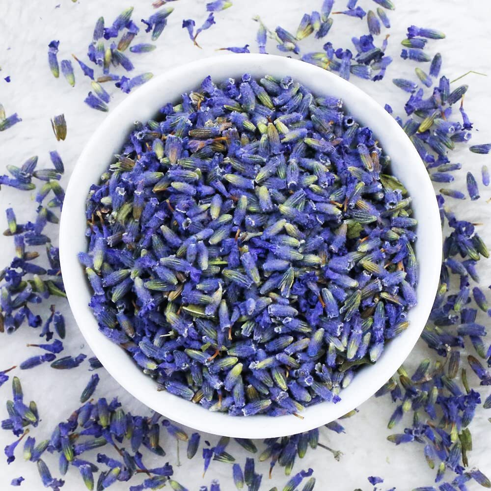 TEARELAE Dried Lavender Natural Edible Flowers Culinary Buds 85g