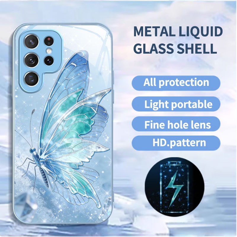 For Galaxy S 26Ultra Phone Case A17 S25/S24 Impact-Resistant Painted Phone Case