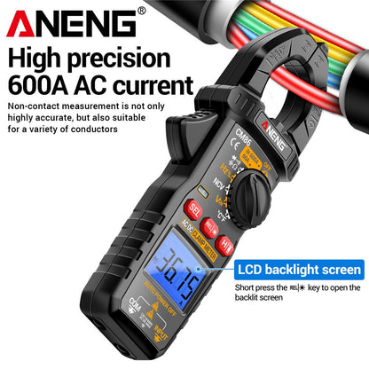 ANENG CM86 Digital Multimeter Tester AC DC Volt Ohm Amp Clamp Meter Auto Range