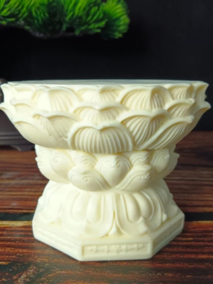 9.5cm Buddha Statue Lotus Base Buddha Utensils Living Room Decoration