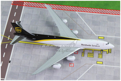 1:400 GeminiJets UPS BOEING B747-8F Airplane Diecast Plane Aircraft Model