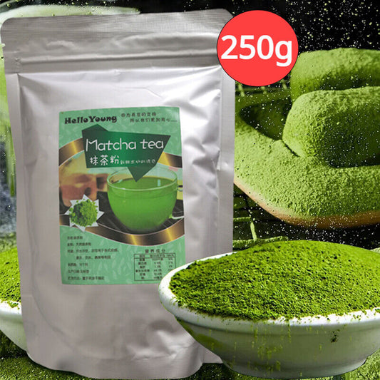 Pure Unsweetened Matcha Powder Keto Low Carb Approved Matcha green tea 250g