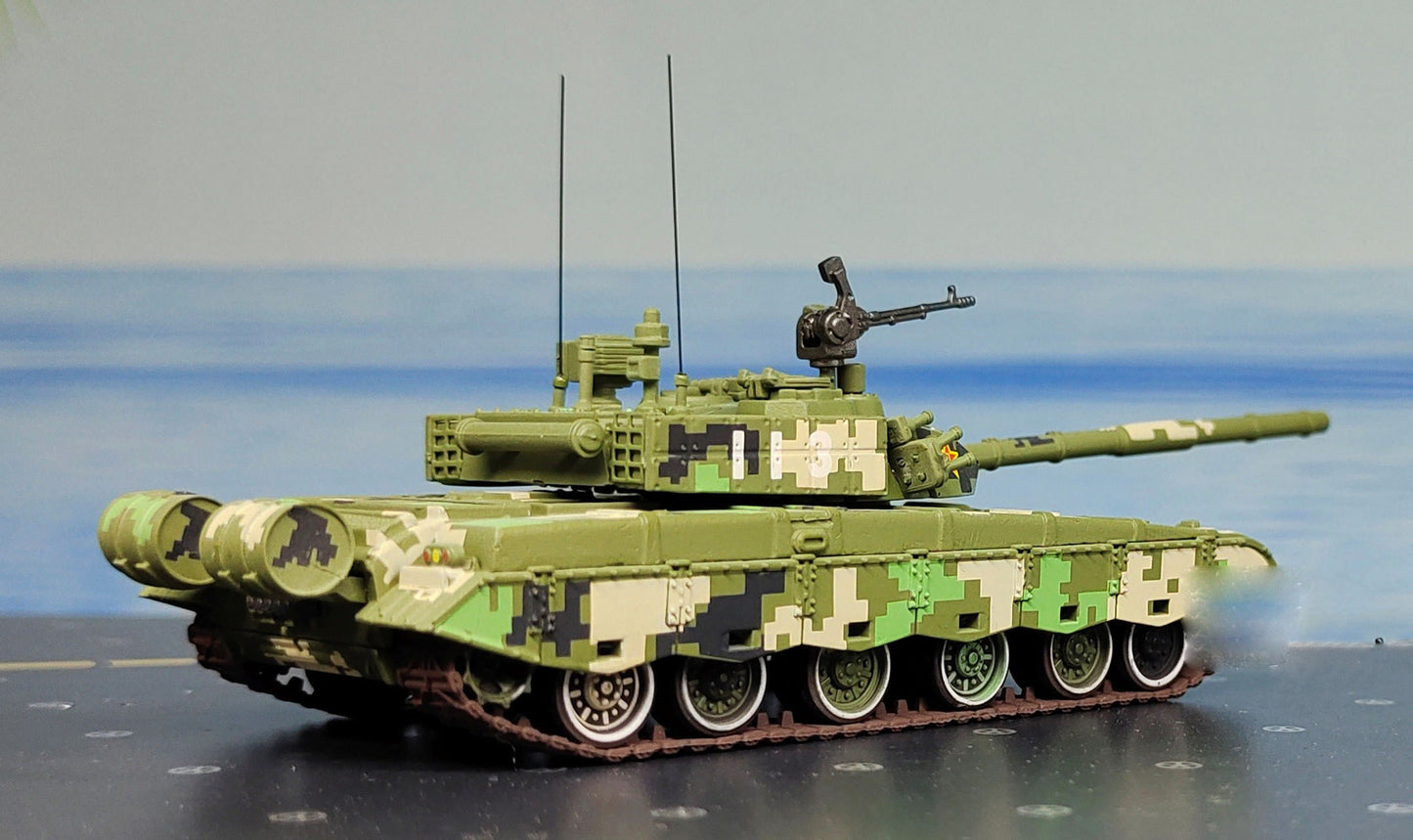 Chinese Type 99 main battle tank Early Digital Camouflage 1/72 DIECAST MODEL
