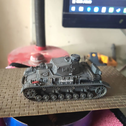 Homemade 1/72 German Main Battle Tank No.4 B/C Finished Model Static Ornament