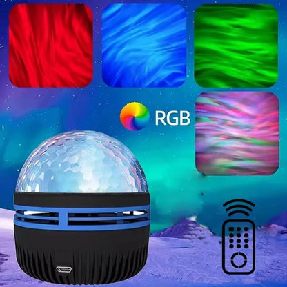 Galaxy Projector Night Light – LED Starry Sky Lamp