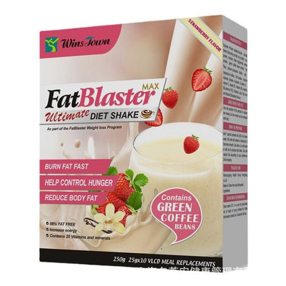 Milk Tea Strawberry Flavour slimming milkshake dietary fibre shake 250g