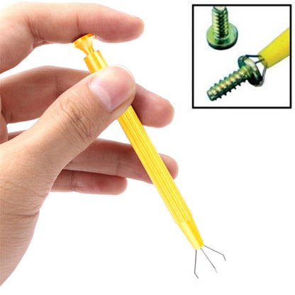 Computer Repair and Upgrade Toolkit with Ratcheting Screwdriver and IC Inserter