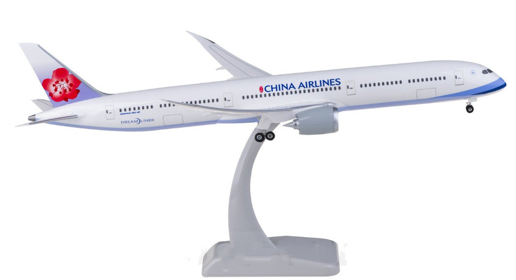 1:200 34CM Hogan CHINA AIRLINES BOEING 787-10 Airplane ABS Plastic Plane Model