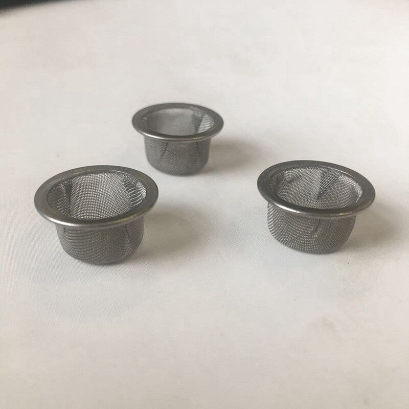 10Pcs/Lot Crystal Smoking Tubes Pipe Hookah Bong Screens Metal Mesh Bowl Filters