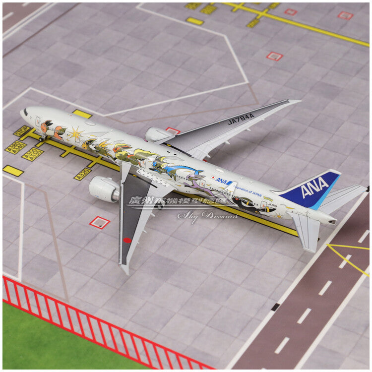 1:400 JC Wings ANA BOEING 777-300ER Passenger Airplane Diecast Aircraft Model