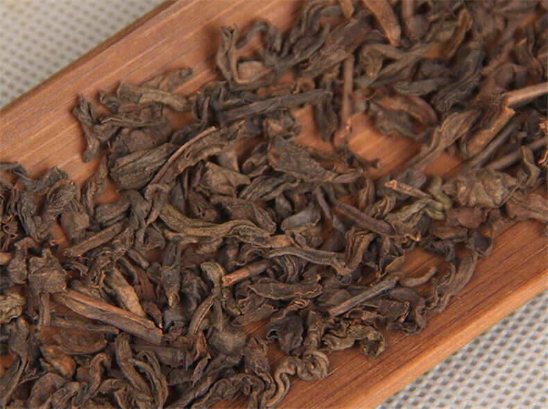 120g Black Tea Natural Puer Tea Boxed Ripe Pu-erh Loose Old Tree China Health