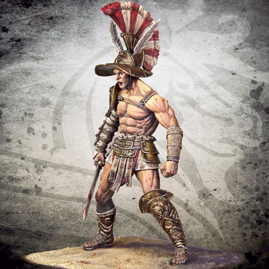 1/24 resin figure model kit Roman foot fighter Unassembled Unpainted