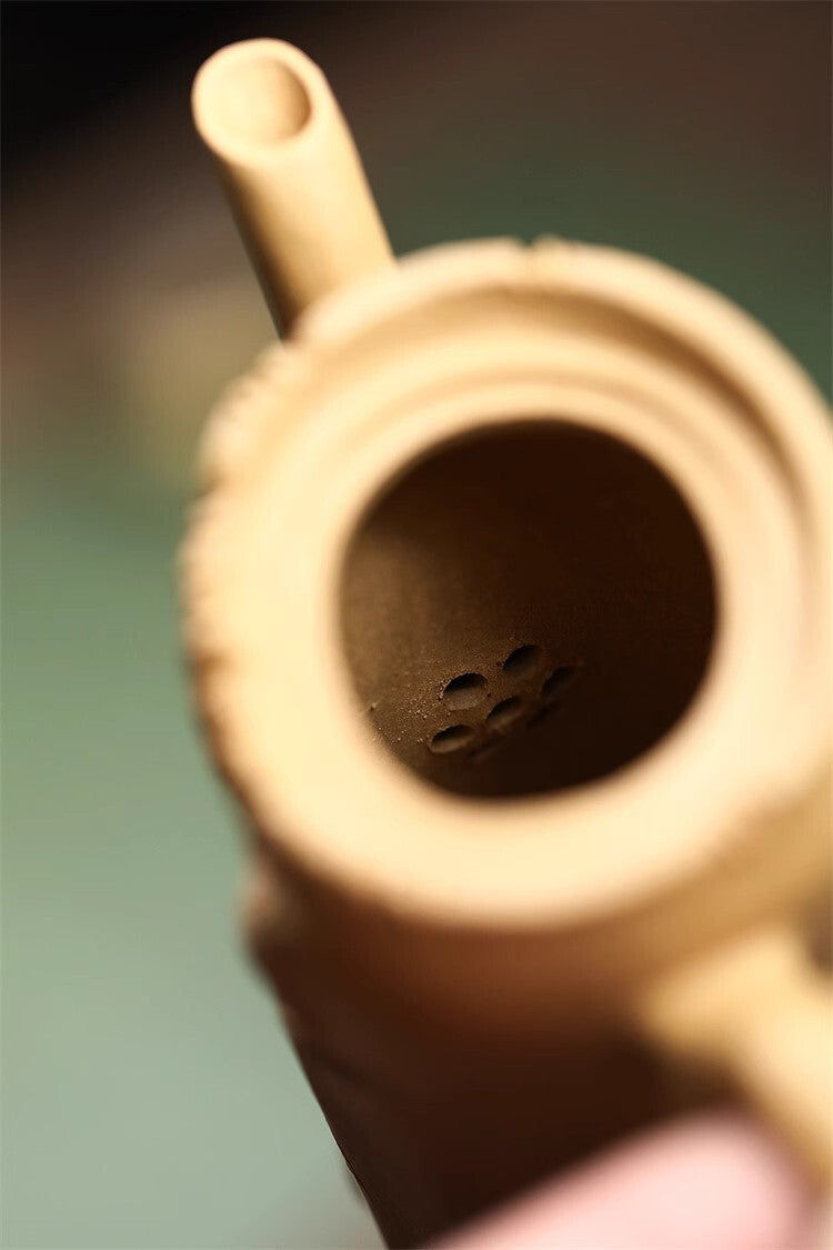 170cc chinese Yixing Handmade Zisha teapot Duan clay GongDeng Hu Gongfu Tea Pot