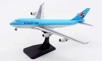 JC Wings Korean Air For Boeing B747-400 HL7461 1/400 Aircraft Pre-built Model