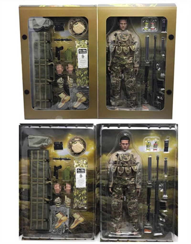 Game for Peace Sniper 1/6 Soldier Model Figure Joints Movable Toys Men Gifts