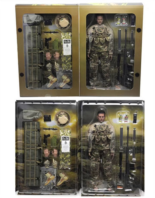 Game for Peace Sniper 1/6 Soldier Model Figure Joints Movable Toys Men Gifts