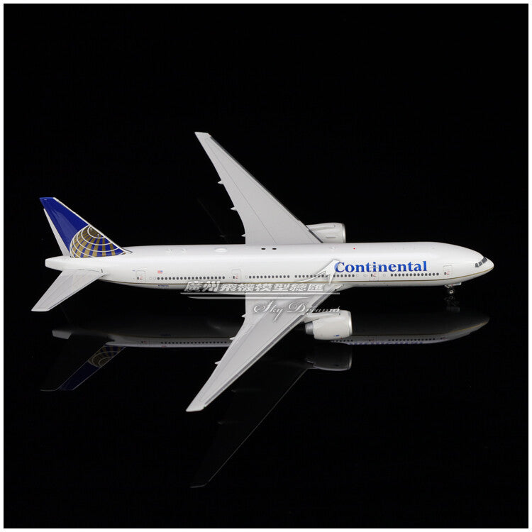1:400 Phoenix Contiental BOEING 777-200ER Passenger Airplane Diecast Plane Model