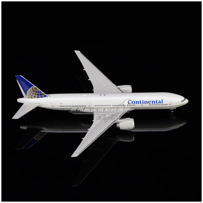 1:400 Phoenix Contiental BOEING 777-200ER Passenger Airplane Diecast Plane Model