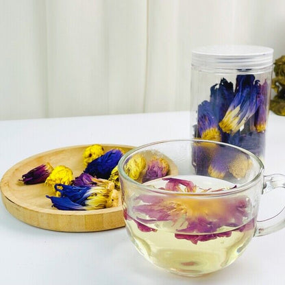 Natural Dried Blue Lotus Buds Blooming Flower Tea 500g