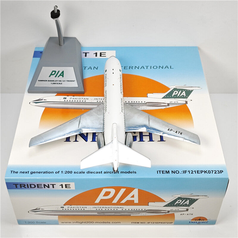 1:200 Inflight PIA TRIDENT 1E Passenger Airplane Diecast Aircraft Model