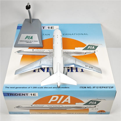 1:200 Inflight PIA TRIDENT 1E Passenger Airplane Diecast Aircraft Model
