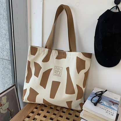 Canvas Totes Large Shoulder Bags Shopping Purse Handbag Tote Pouch 42*38 CM Bags