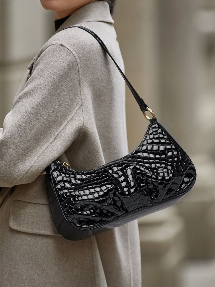 Genuine Leather Handbag Shoulder Bag Winter Skin Bags Purses 30*7.5*16.5 CM 1 PC
