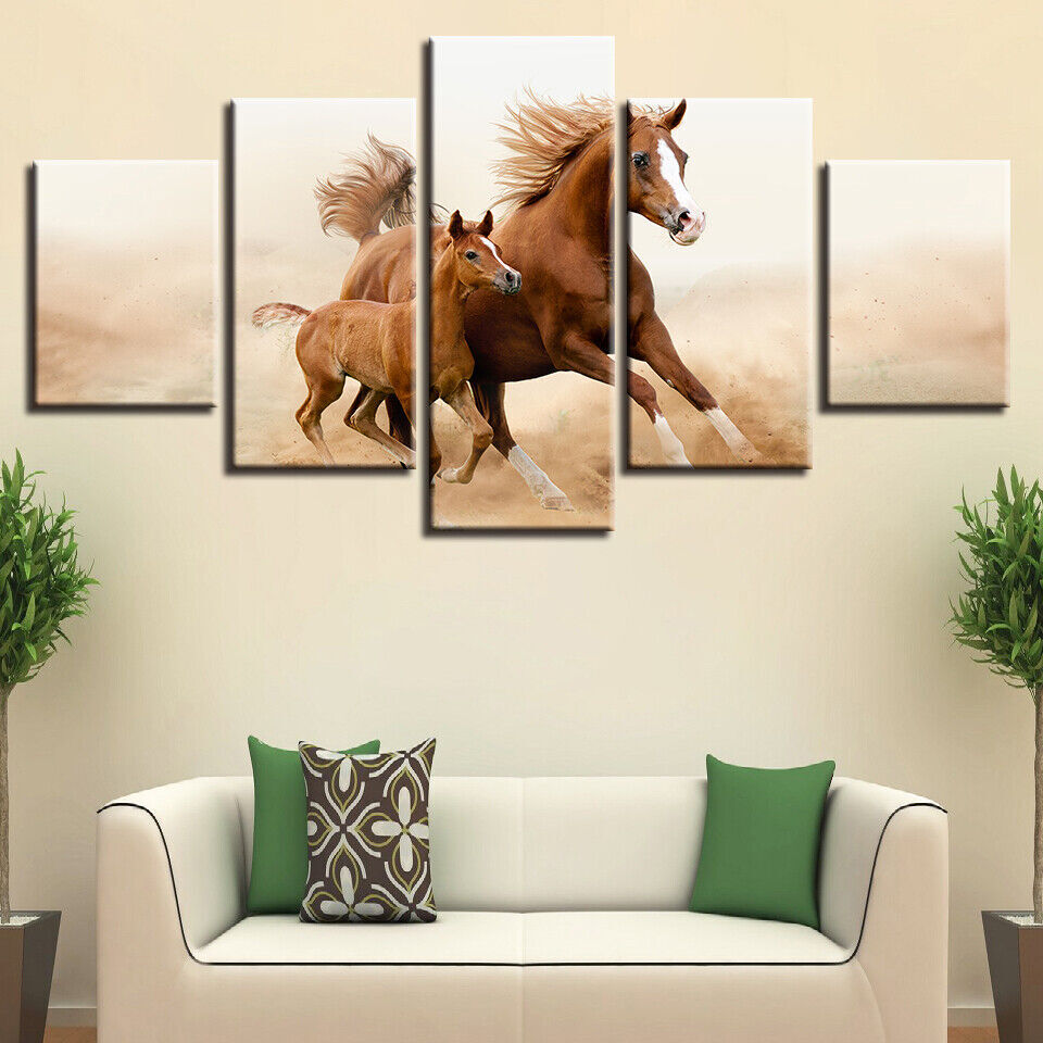 Awesome Sea Shells Starfishes Ocean Beach Canvas Prints Galloping Wall Art Decor