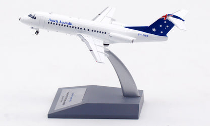1:200 InFlight Ansett Australia Fokker F-28-4000 Passenger Plane Diecast Model