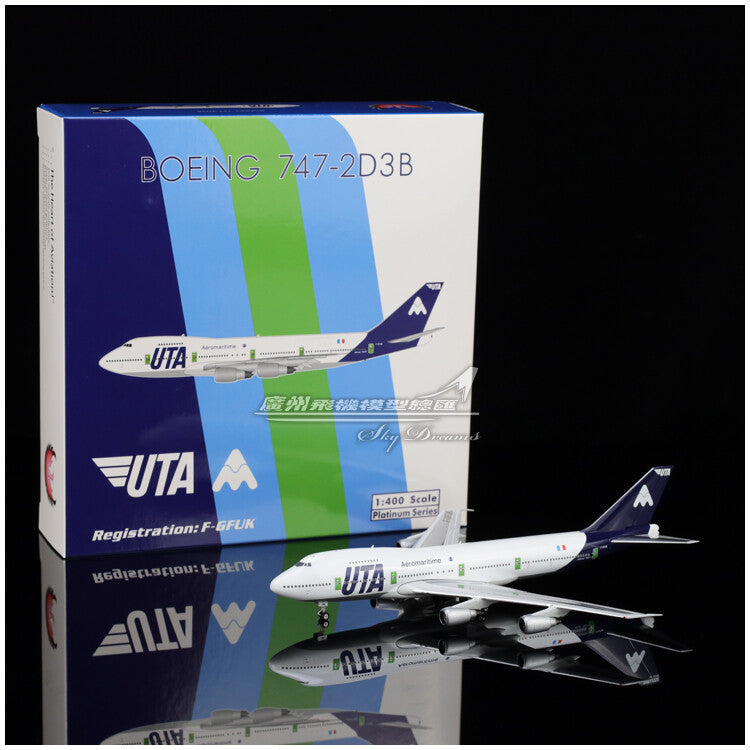 1:400 Phoenix UAT BOEING 747-200 Passenger Plane Diecast Aircraft Airplane Model