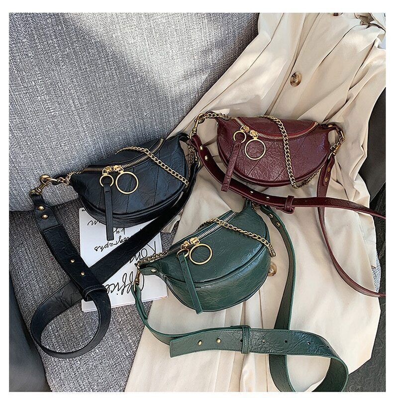 PU Leather Crossbody Bags Women Strap Handbags Lady Shoulder Bag Tote