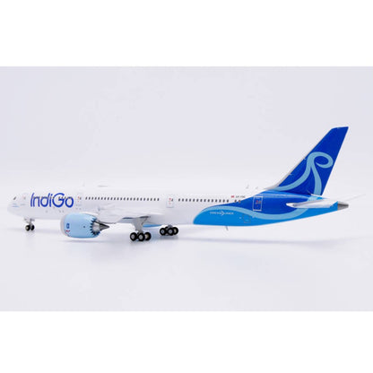 1:400 JC Wings Indigo Boeing 787-9 Flap Down Airplane Diecast Aircraft Model